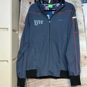 MILLER LITE hoodie PRIMAL full zipper
